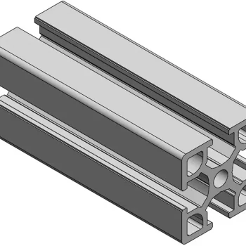Profilé Aluminium à rainures 40X40 Lourd